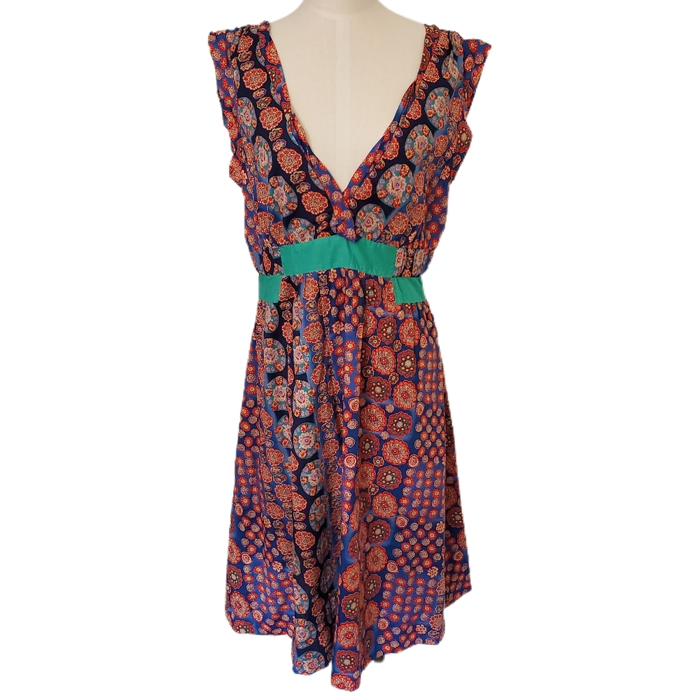 Marc Jacobs plunging neck sun dress